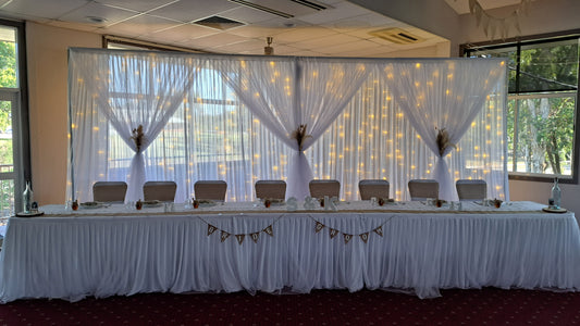 Silk & Tulle 6m x 3m