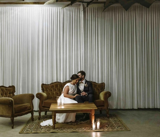 Silk Curtain 6m x 3m