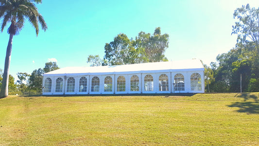 10m Span White Pavilion