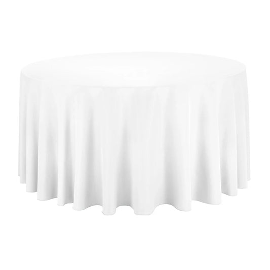White Round Tablecloth - 320cm