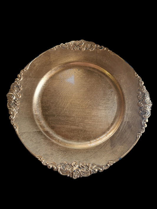 Gold Charger Plate