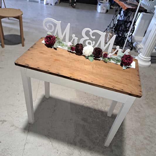 Small Timber Signing Table