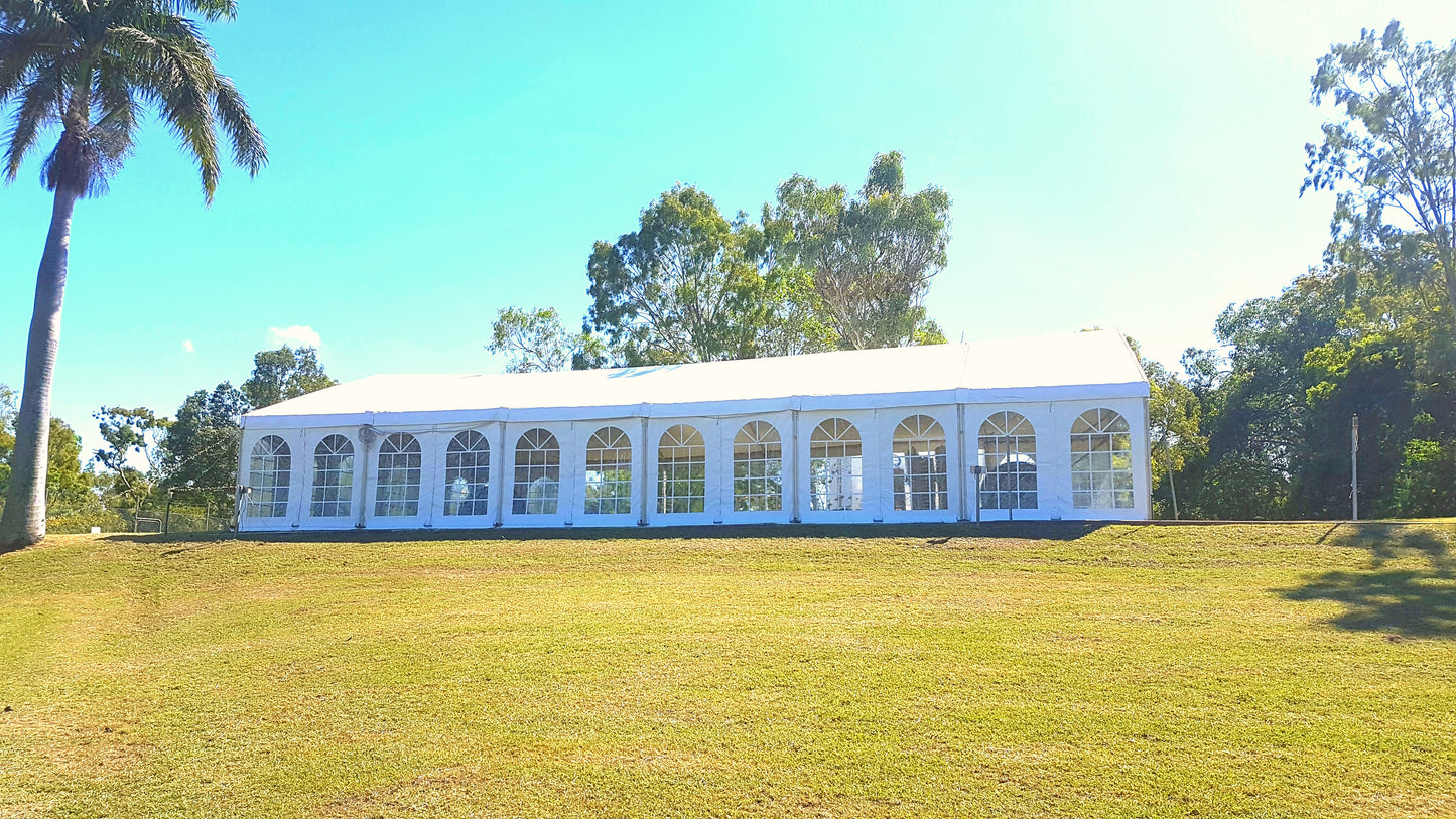10m Span White Pavilion