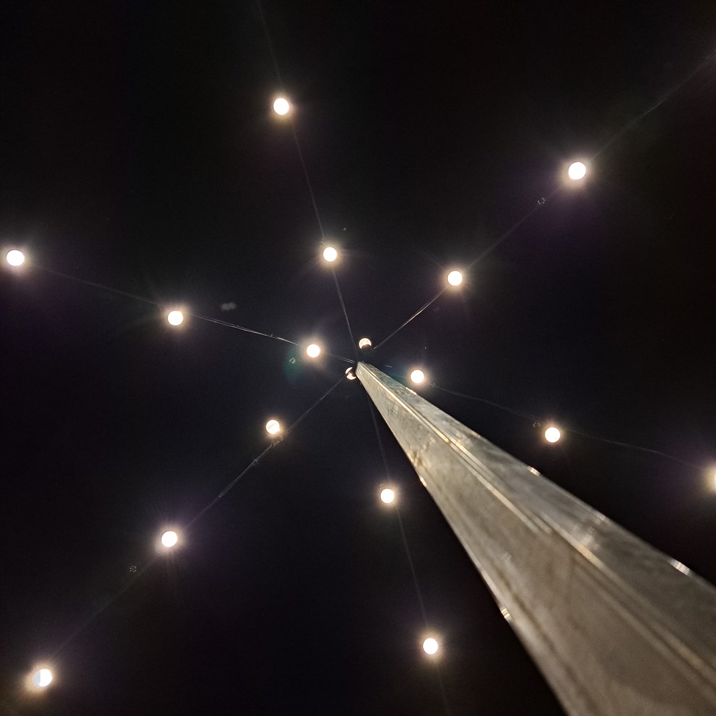 20m Festoon Lighting - SETUP