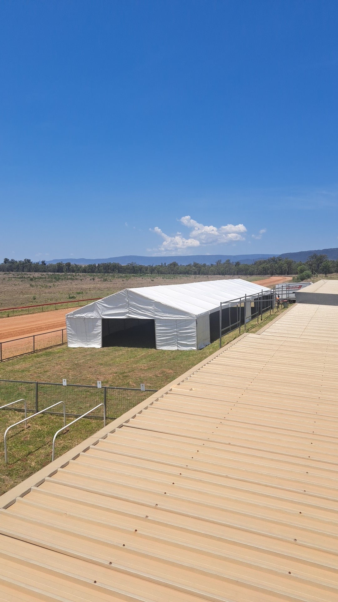 10m Span White Pavilion